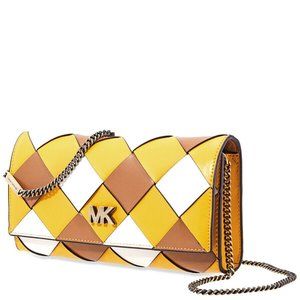 Michael Kors Mott Large Woven East West Clutch-